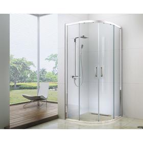 

Душевое ограждение BERGES BERGES SOLO R 061108, 90х90 см, прозрачное, без поддона, хром