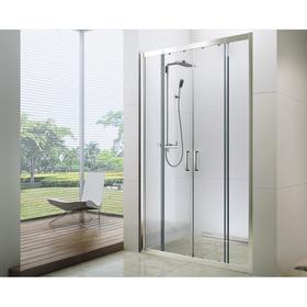 

Душевое ограждение BERGES PORTA 063102, 140-160х190 см, прозрачное, без поддона, хром