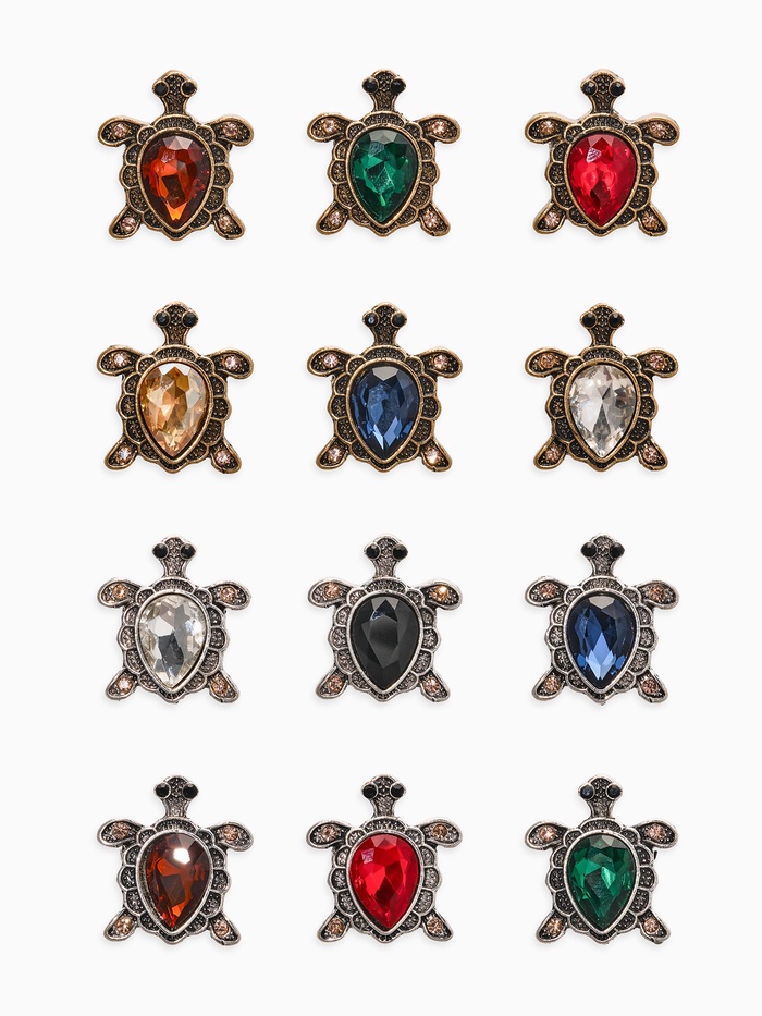 Брошь «Черепаха» ажурная, МИКС - Фото 1