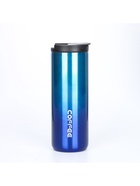 Термокружка Мастер К Coffee, 500 мл, сохраняет тепло 8 ч, нержавеющая сталь, синяя - Фото 2