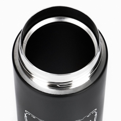 Термокружка, 420 мл, «Напиток мужика», сохраняет тепло 8 ч, термометр