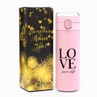 Термос, 420 мл, Love your Life, сохраняет тепло 8 ч, с термометром - Фото 6