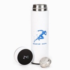 Термос «Движение-жизнь», 500 мл, с ситечком, с датчиком температуры - Фото 2