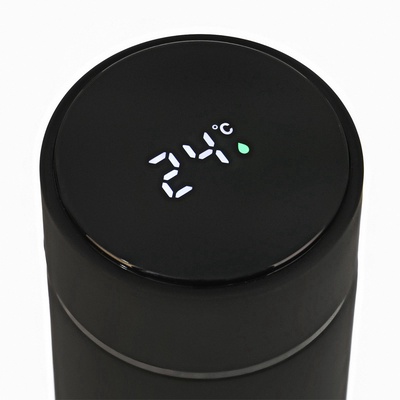 Термос «Герб», 500 мл, с ситечком, с датчиком температуры