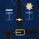 Футболка детская KAFTAN "Шериф" р.36 (134-140), синий - фото 26406112