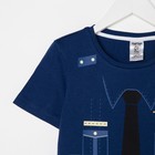 Футболка детская KAFTAN "Шериф" р.36 (134-140), синий - фото 26406113