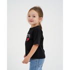Футболка детская KAFTAN "Daddy's girl" р.28 (86-92), черный - Фото 2