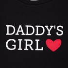 Футболка детская KAFTAN "Daddy's girl" р.28 (86-92), черный - Фото 7