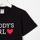 Футболка детская KAFTAN "Daddy's girl" р.28 (86-92), черный - Фото 8