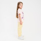 Футболка детская KAFTAN «Единорог», размер 28 (86-92 см), розовая - фото 46296709