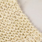 Мочалка-лента для тела натуральная «Банька», 58×12 см - Фото 3