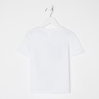 Футболка детская KAFTAN "Принцесса" р.34 (122-128), белый 7092830