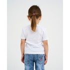 Футболка детская KAFTAN "Принцесса" р.34 (122-128), белый 7092830