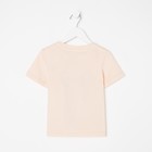 Футболка детская KAFTAN "Dog" р.32 (110-116), бежевый - фото 49412390