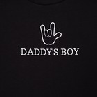 Футболка детская KAFTAN "Daddy's boy" размер 28 (86-92), черный - Фото 8