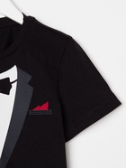 Футболка для мальчика KAFTAN «Джентельмен», чёрная, рост110-116 см - Фото 7