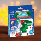 Новогодняя термомозаика «Счастливый Новый год!» с пинцетом - фото 23228587