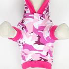 Кофта с капюшоном "Пустыня", флис, размер L (ДС 30, ОШ 28, ОГ 23 см), розовое - фото 39908738