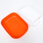 Туалет-домик 43×32×28 см, бело-красный - Фото 6