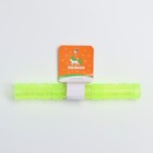 Жевательная игрушка для собак «Палка», 24.5 см, тренировочная, полая, жёлтая - Фото 4