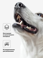 Игрушка пищащая «Маленький поросёнок» для собак, 9 см, бледно-розовая - Фото 3