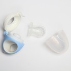 Ниблер для прикорма с силиконовой сеточкой «Дракончик», цвет голубой - фото 24711542