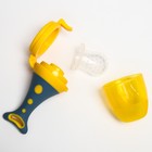 Ниблер для прикорма с силиконовой сеточкой «Рыбка», цвет голубой/бирюзовый - фото 42864943