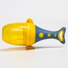 Ниблер для прикорма с силиконовой сеточкой «Рыбка», цвет голубой/бирюзовый - фото 42864944