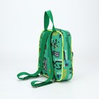 Рюкзак на молнии, наружный карман, цвет зелёный - Фото 2