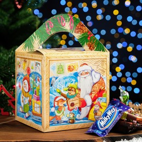 Новогодний подарочный набор «Почтальон» с Анимацией и игрой 500г
