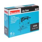 Лобзик Makita 4329, 450 Вт, 500-3100 об/мин, пропил 65 мм, регулировка оборотов - фото 24725279