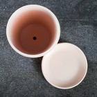 Горшок цветочный "Саксония" оранжевый тополь №2 - фото 37910697