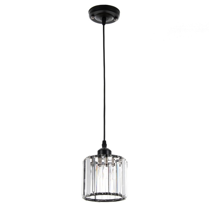 Светильник 1167/1BK Е27 40 Вт черный 16×16×10 см BayerLux - Фото 1