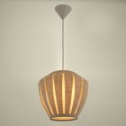 Светильник 1674/1CM E27 40Вт кремовый 29х29х25-125 см - Фото 2