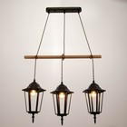 Светильник BayerLux 1680/3BK E27 40Вт черный 50х15х30-130 см - Фото 2