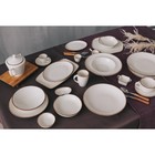 Блюдо овальное Beige, 19×24 см, цвет бежевый - Фото 5