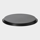 Форма для пиццы Доляна «Жаклин», d=26 см, антипригарное покрытие, цвет чёрный - Фото 4