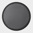 Форма для пиццы Доляна «Жаклин», d=26 см, антипригарное покрытие, цвет чёрный - фото 4541337