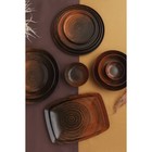 Блюдо прямоугольное Lykke brown, 27×19 см цвет коричневый - Фото 5