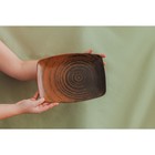 Блюдо прямоугольное Lykke brown, 27×19 см цвет коричневый - Фото 6