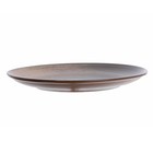 Тарелка обеденная Lykke brown, d=25 см, без борта, цвет коричневый - Фото 3