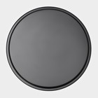 Форма для пиццы Доляна «Жаклин», d=35 см, антипригарное покрытие, цвет чёрный - Фото 5