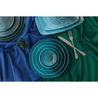 Тарелка обеденная Lykke turquoise, d=25 см, без борта, цвет бирюзовый - Фото 6