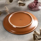 Тарелка пирожковая Lykke brown, d=17 см, цвет коричневый - Фото 4