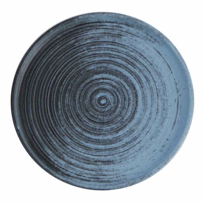 Тарелка с вертикальным бортом Lykke turquoise, d=18 см, цвет бирюзовый - фото 1927775850