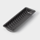 Форма для выпечки «Жаклин. Рулет», 26×9×3.5 см, антипригарное покрытие, цвет чёрный - Фото 1