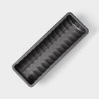 Форма для выпечки «Жаклин. Рулет», 26×9×3.5 см, антипригарное покрытие, цвет чёрный - Фото 3