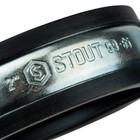 Хомут сантехнический STOUT SAC-0020-100002, 2", 59-65 мм, шпилька шуруп +дюбель пластиковый - Фото 4