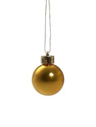 Ёлочные игрушки «Классика блеск ассорти», шары новогодние, d=3 см, набор 24 шт., золото 6531944