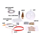 Набор для опытов «Новогодний шарик», домик, диаметр 11 см - фото 21392967